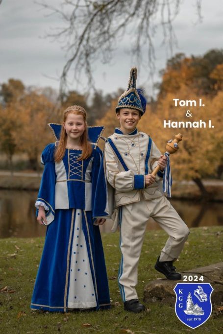 Prinz Tom I & Prinzessin Hannah I. Prinz Tom I & Prinzessin Hannah I.